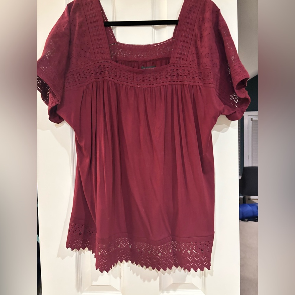 14/16 Lane Bryant Top - New/never worn - without tags